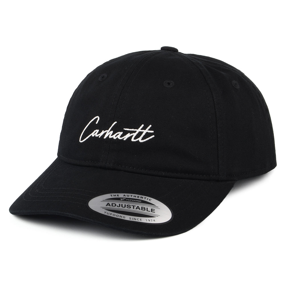 Carhartt WIP Delray Baseball Cap aus Baumwolle - Schwarz-Weiß