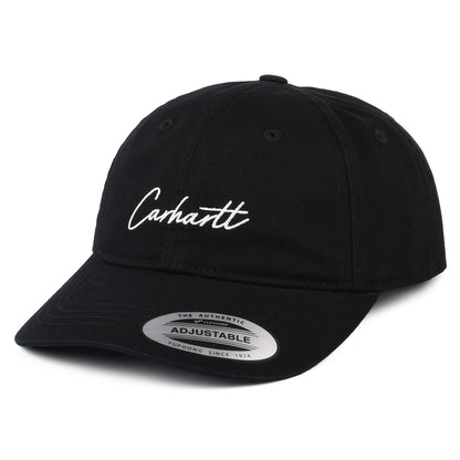 Carhartt WIP Delray Baseball Cap aus Baumwolle - Schwarz-Weiß