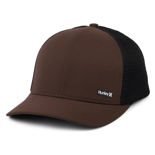 Hurley League II Flexfit Trucker Cap - Sepiabraun-Schwarz