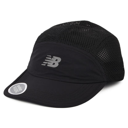 New Balance Air Flow Recycled 5 Paneelen Cap - Schwarz