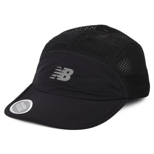 New Balance Air Flow Recycled 5 Paneelen Cap - Schwarz