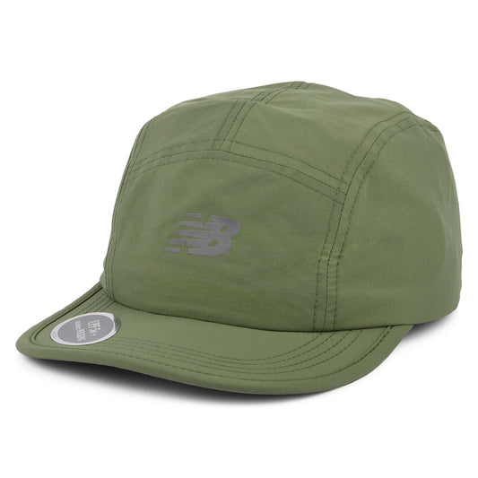 New Balance Everyday Recycled 5 Paneelen Cap - Dunkelolivgrün