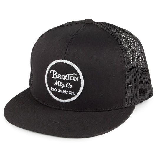 Brixton Wheeler Trucker Cap - Schwarz
