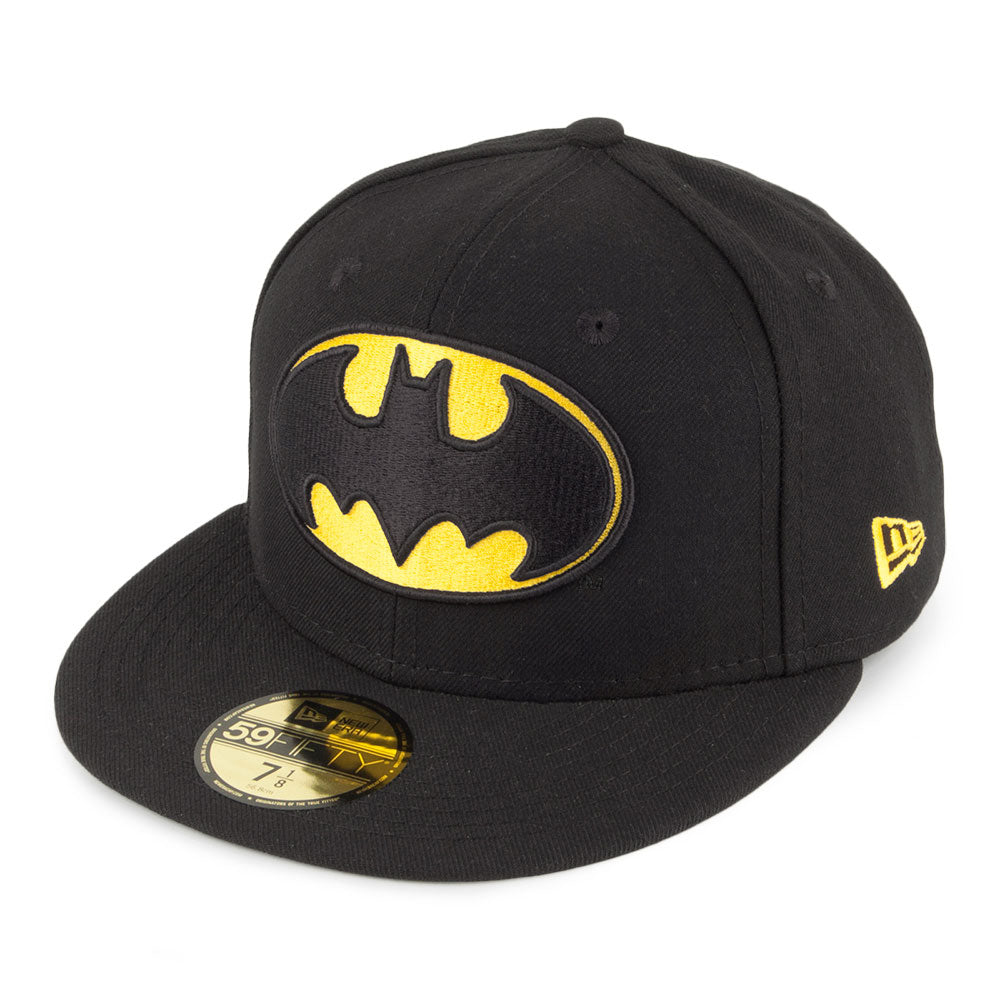 New Era 59FIFTY Batman Baseball Cap - Character Essential - Schwarz
