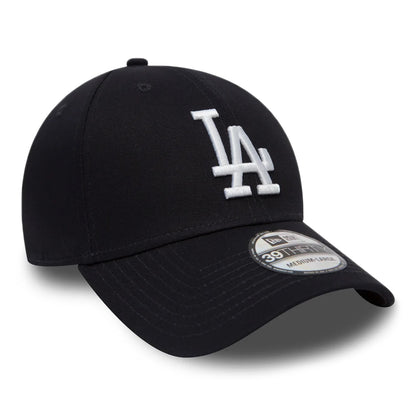 New Era 39THIRTY L.A. Dodgers Baseball Cap - MLB League Essential II - Marineblau