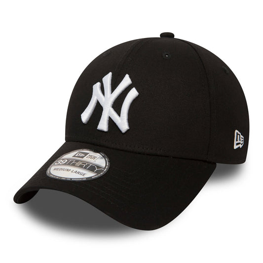 New Era 39THIRTY New York Yankees Cap - Schwarz