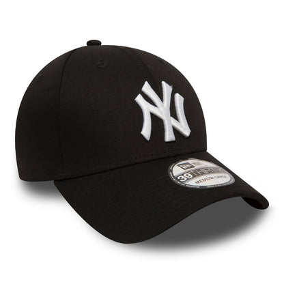 New Era 39THIRTY New York Yankees Cap - Schwarz