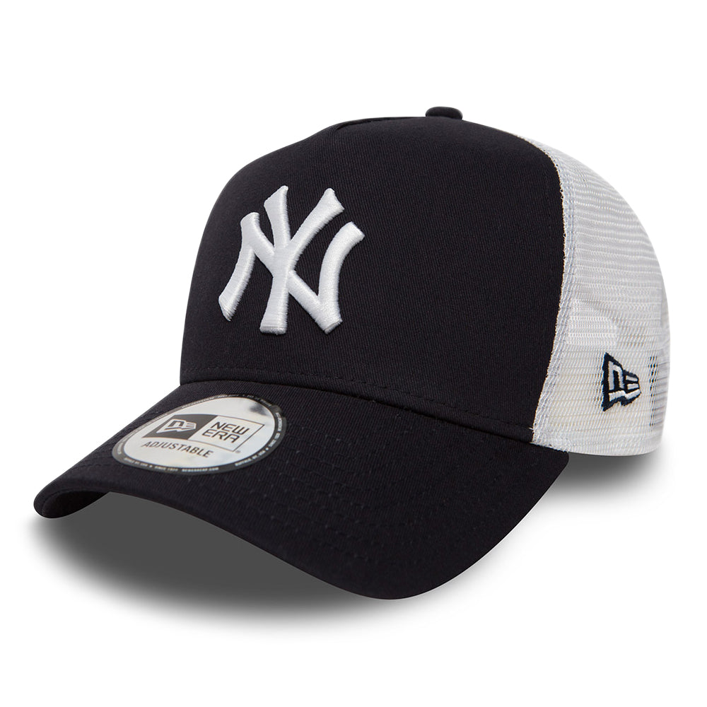 New Era New York Yankees Trucker Cap - Clean Trucker - Blau
