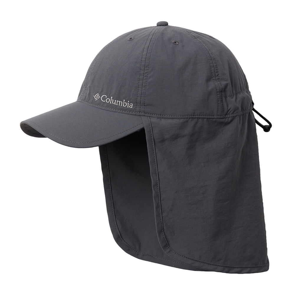 Columbia Schooner Bank Cachalot III Cap mit Nackenschutz - Anthrazit