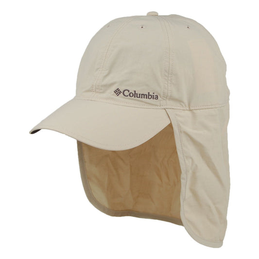 Columbia Schooner Bank Cachalot Cap mit Nackenschutz - Fossilbraun