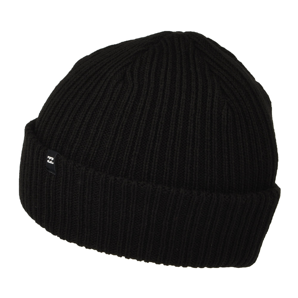 Billabong Arcade Beanie Mütze mit Umschlag- Schwarz