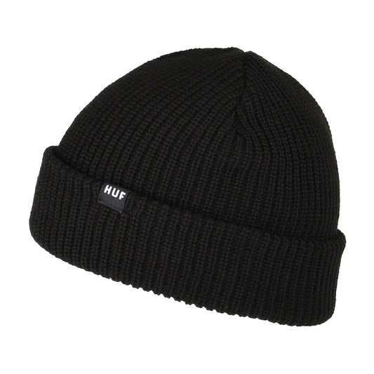 HUF Usual Fisherman Beanie Mütze - Schwarz
