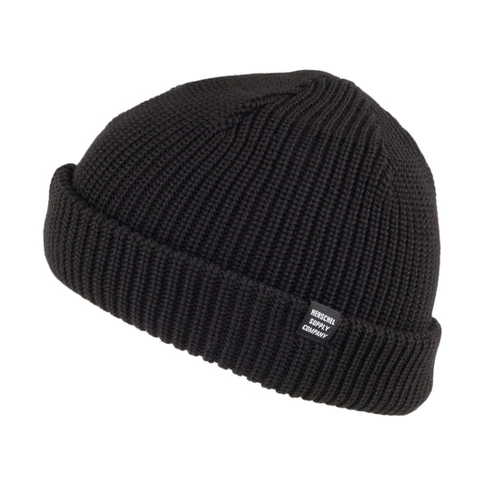 Herschel Supply Co. Buoy Fisherman Beanie Mütze - Schwarz
