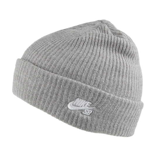 Nike SB Fisherman Beanie Mütze - Grau