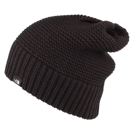 The North Face Damen Purll Stitch Beanie Mütze - Schwarz