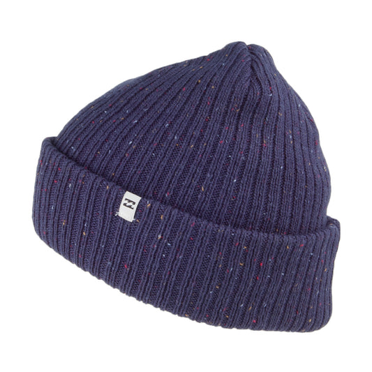 Billabong Arcade Beanie Mütze mit Umschlag- Marineblau