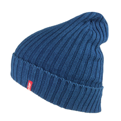 Levi's gestrickte Beanie Mütze - Dunkelblau