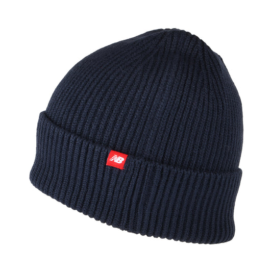 New Balance Watchman Winter Beanie Mütze aus Acryl - Marineblau