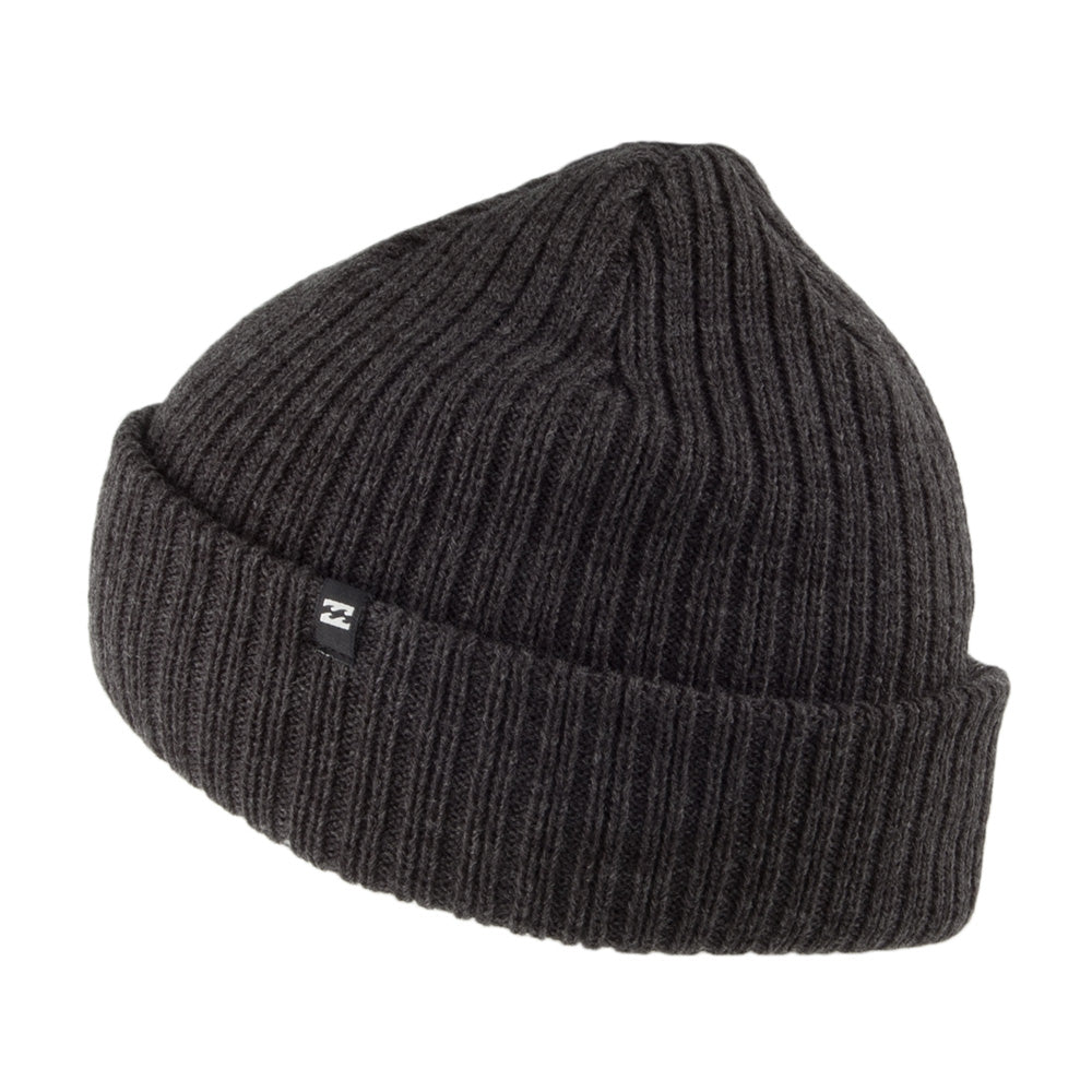 Billabong Arcade Cuffed Beanie Mütze - Schwarz Meliert