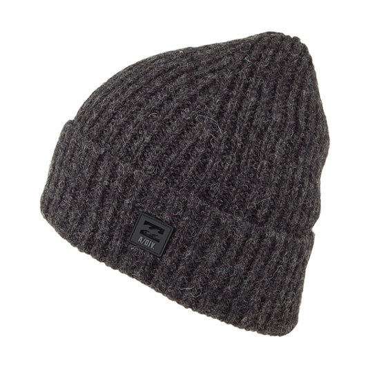 Billabong Jackline Beanie Mütze mit Umschlag - Schwarz