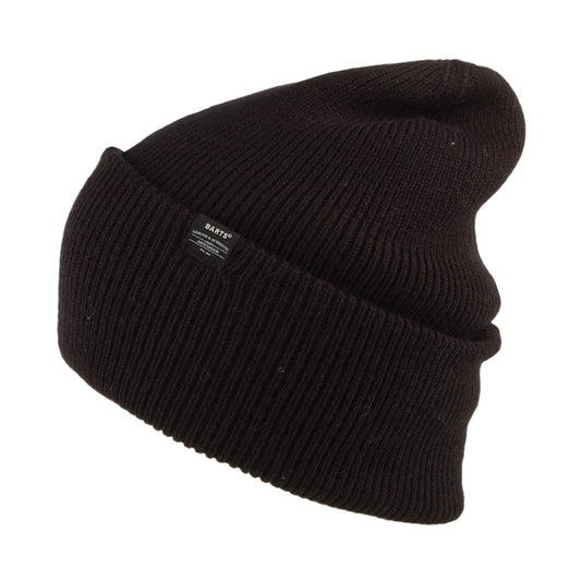 Barts Haveno Big Cuff Beanie Mütze - Schwarz
