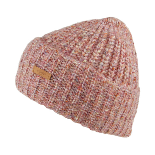 Barts Heba Beanie Mütze mit Umschlag - Rosa
