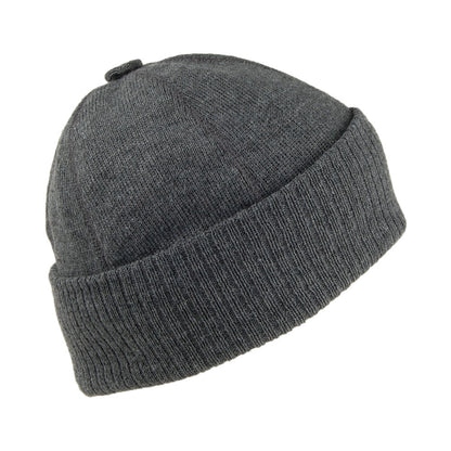 Barts Lyon Knopf Beanie Mütze - Grau