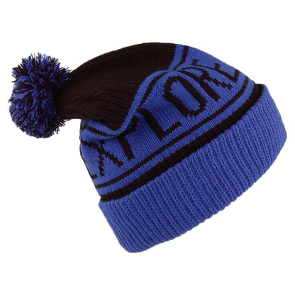The North Face Retro TNF Bommelmütze - Blau-Schwarz