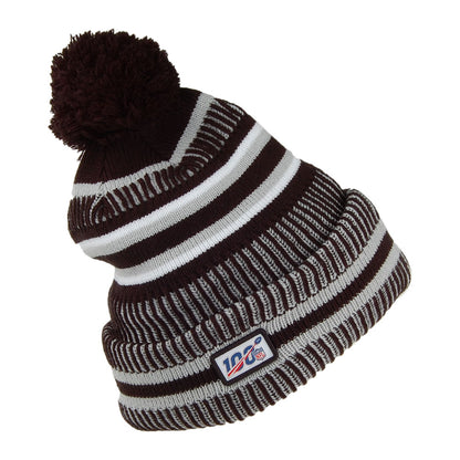 New Era Las Vegas Raiders Bommelmütze - NFL On Field Knit - Schwarz-Grau