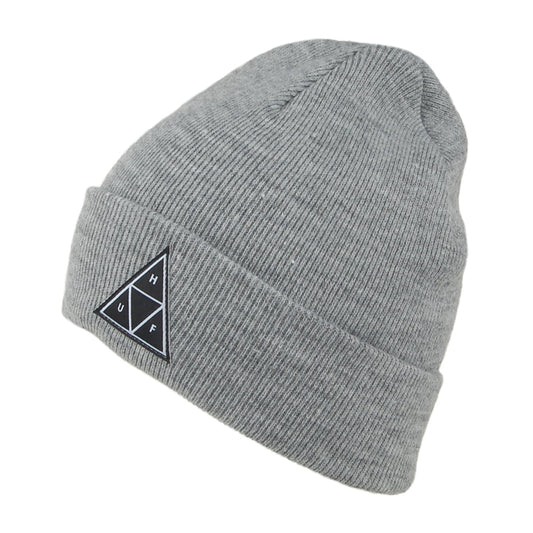 HUF Triple Triangle II Beanie Mütze - Grau