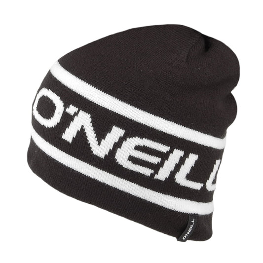 O'Neill Wendbare Beanie Mütze Logo - Schwarz