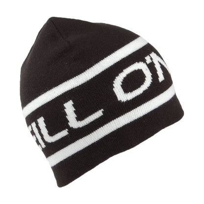 O'Neill Wendbare Beanie Mütze Logo - Schwarz