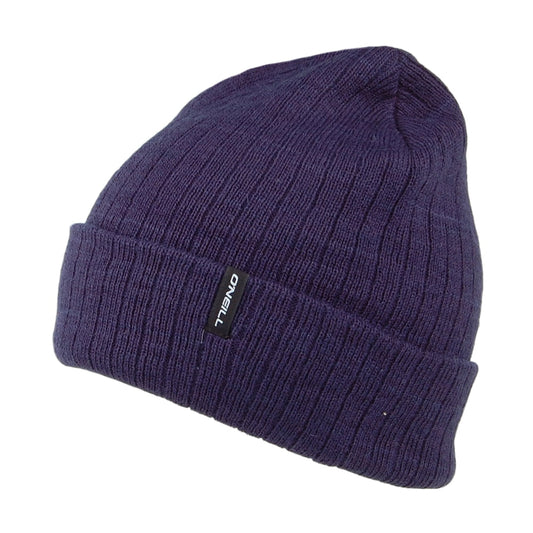 O'Neill Everyday Beanie Mütze Linien Strick - Dunkles Marineblau