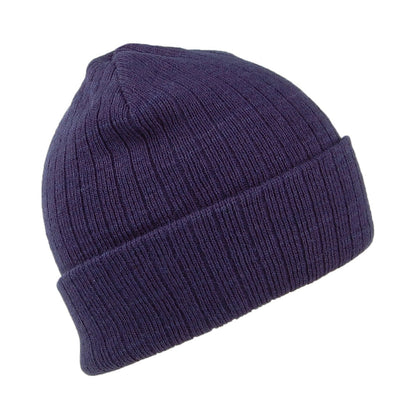 O'Neill Everyday Beanie Mütze Linien Strick - Dunkles Marineblau