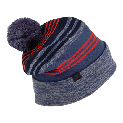 Adidas Logo Bommelmütze - Blau-Multi