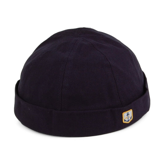 Armor Lux Miki Summer Beanie Mütze aus Baumwolle - Marineblau