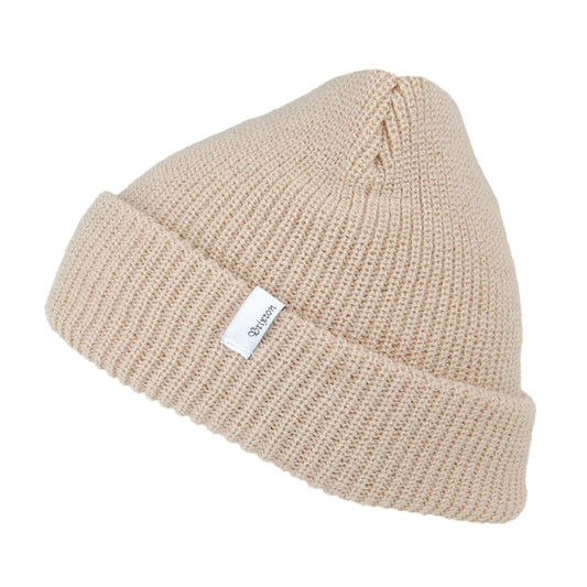Brixton Birch Beanie Mütze - Vanille