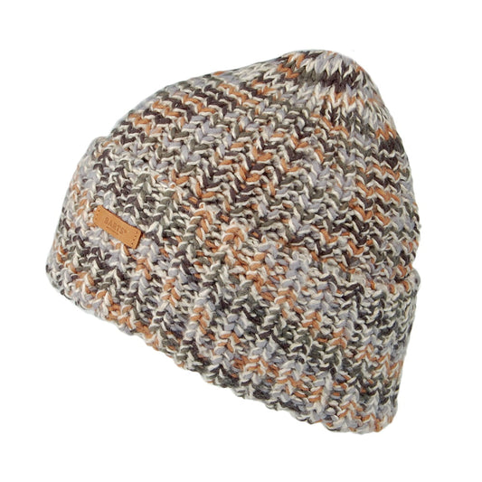Barts Amelyn Space eingefärbte Beanie Mütze - Grau Multi