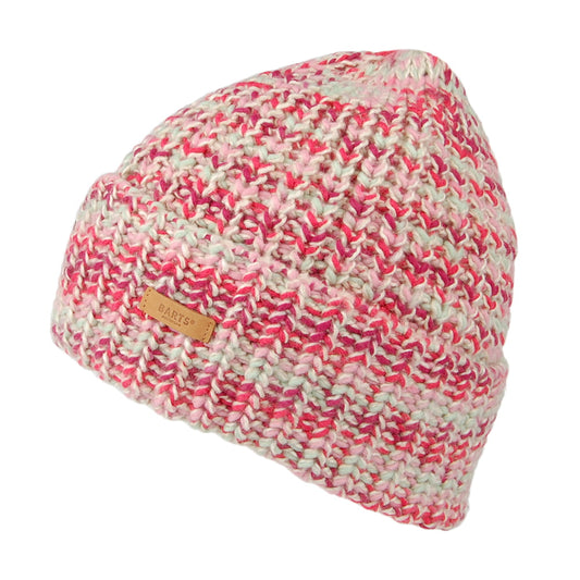 Barts Amelyn Space eingefärbte Beanie Mütze - Rosa-Minzgrün
