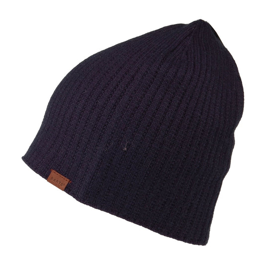 Barts Levir Bommelmütze Beanie Mütze - Marineblau