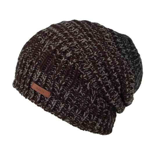 Barts Evron Slouchy Beanie Mütze - Schwarz-Multi