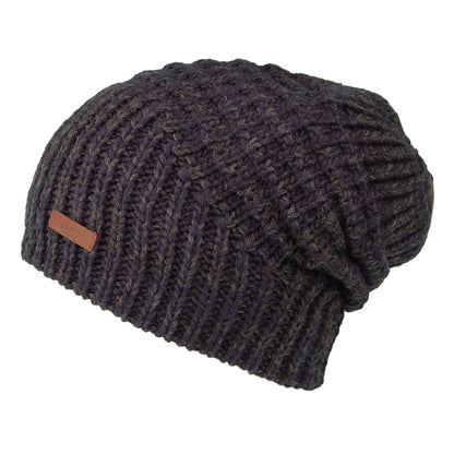 Barts Evron Slouchy Beanie Mütze - Marineblau