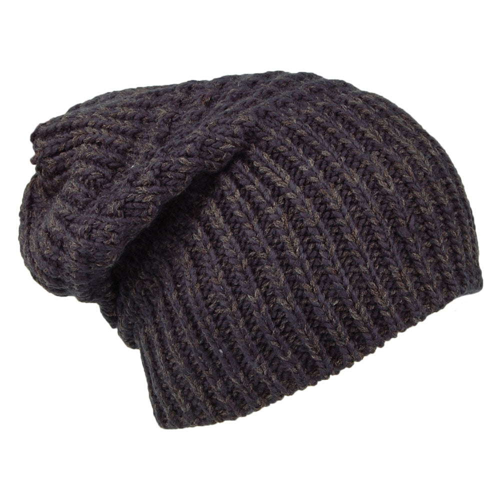 Barts Evron Slouchy Beanie Mütze - Marineblau