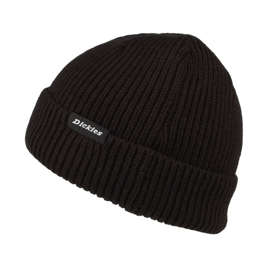 Dickies Woodworth Fisherman Beanie Mütze - Schwarz