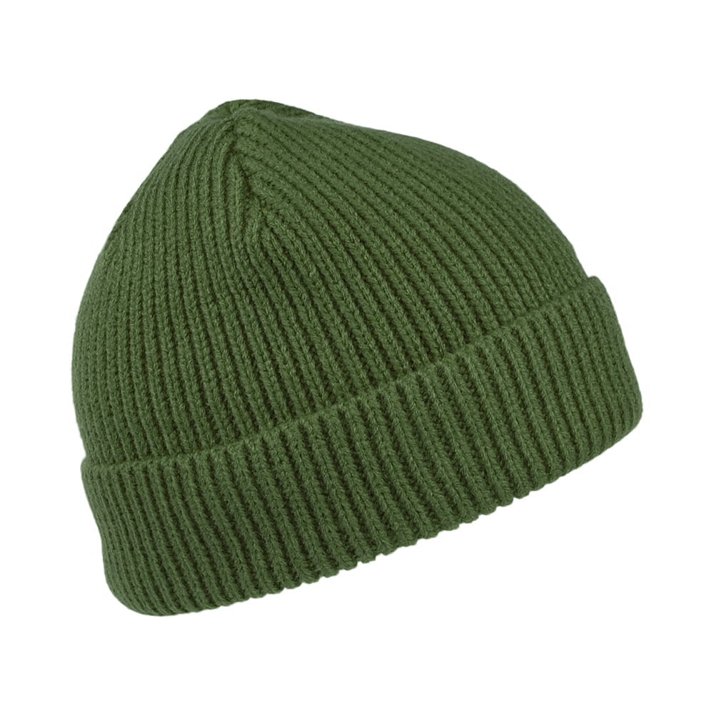 Dickies Woodworth Fisherman Beanie Mütze - Dunkelolivgrün