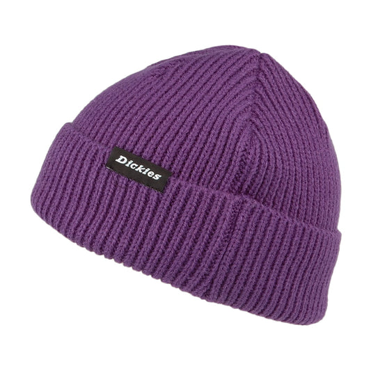 Dickies Woodworth Fisherman Beanie Mütze - Lila