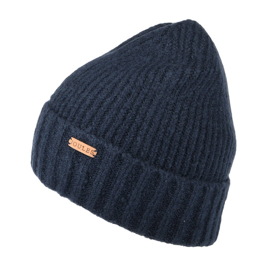 Joules Bamburgh Beanie Mütze - Marineblau