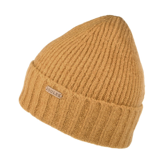 Joules Bamburgh Beanie Mütze - Weizen