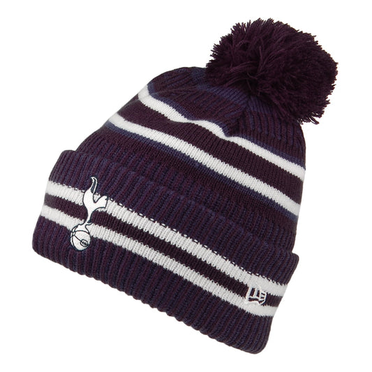 New Era mit Umschlag Tottenham Hotspur FC Bommelmütze - Jake Knit - Marineblau-Weiß
