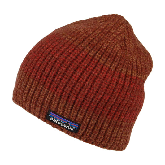 Patagonia Speedway Beanie Mütze aus recycelter Wolle - Rot